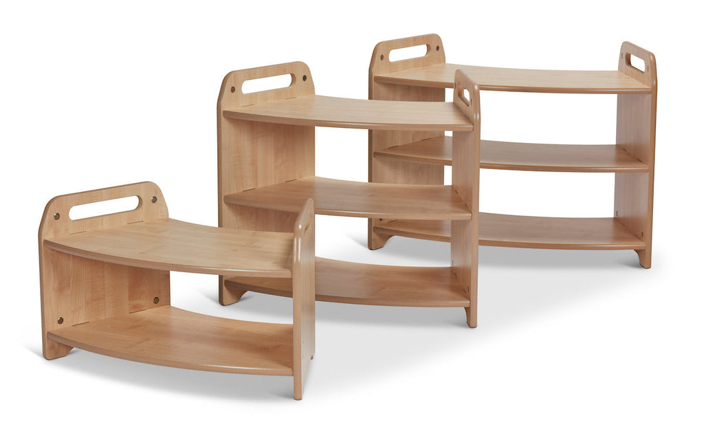 Low 45° Open Sweep Storage Unit (W750mm)