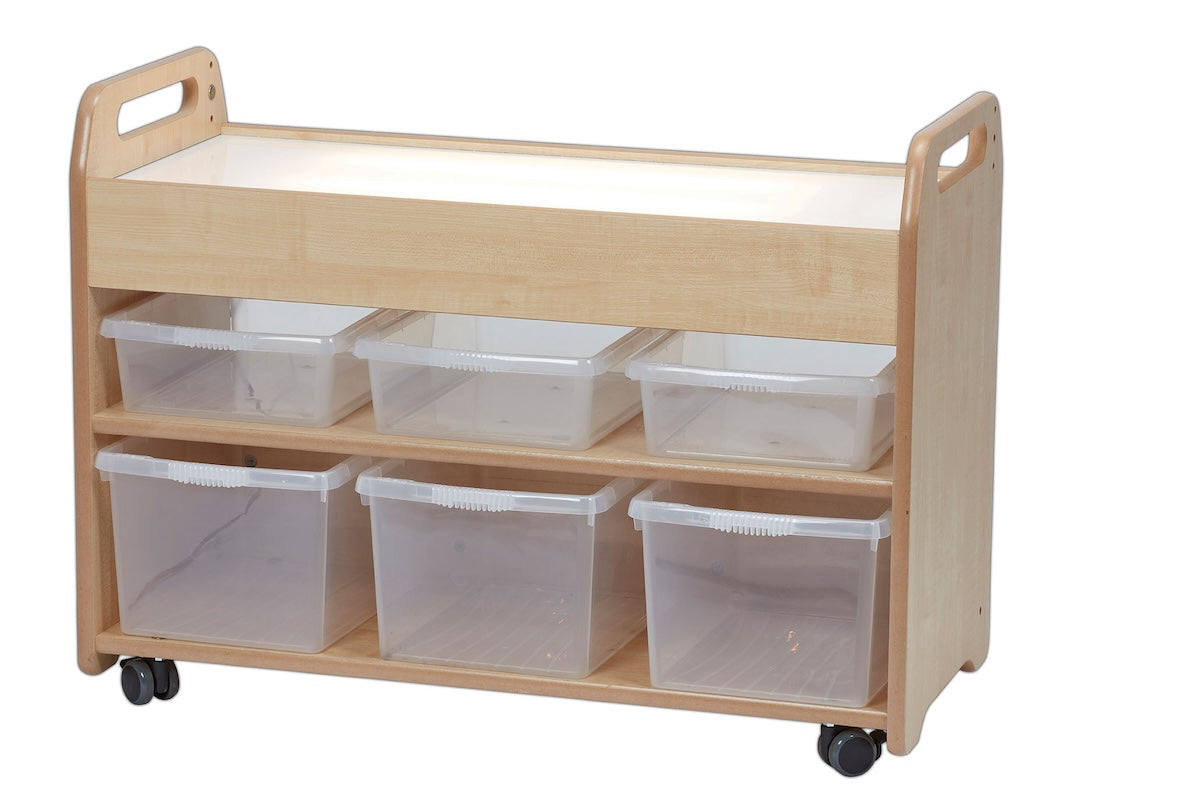 MEDIUM LIGHT BOX TROLLEY