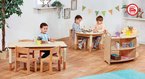 Medium Rectangular Table (W1120 x D560) Height Adjustable
