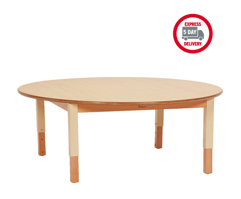 Large Circular Table (D1200) Height Adjustable
