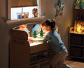 Medium Light Box Trolley plus Mirror Surround