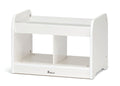 WHITE COMPACT LOW MIRROR PLAY (EMPTY)