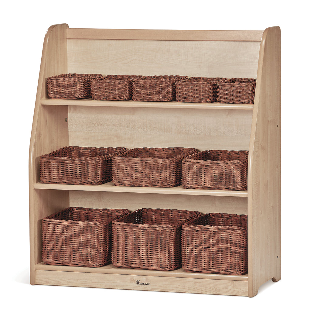 Medium Tiered Shelf Unit With Baskets