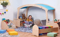 RAINBOW READING MINI ZONE WITH CLEAR TUBS