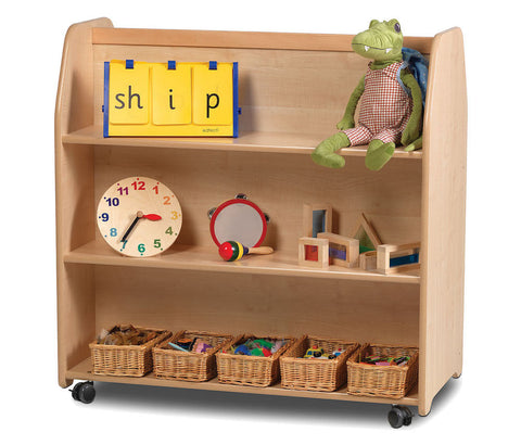 LARGE DOUBLE-SIDED TROLLEY