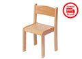 Beech Stacking Chair - Pack of 4 (Seat H210mm)