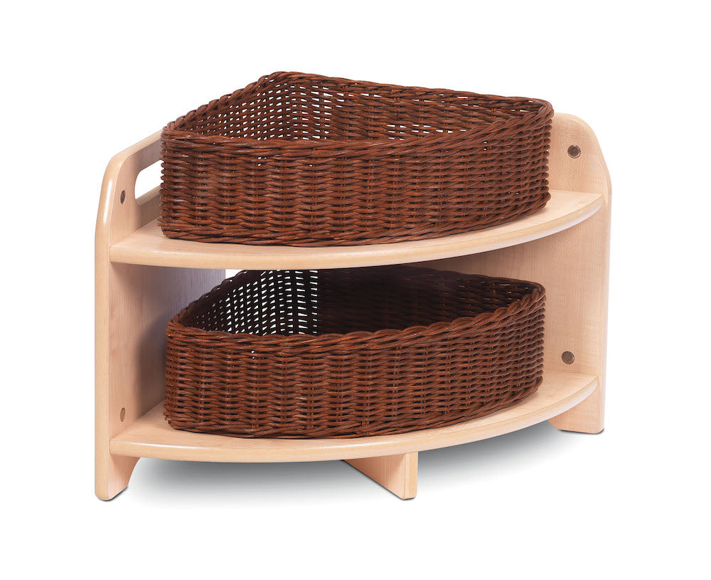 Low Level 90° Corner Unit with 2 Baskets
