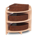 Tall 90° Corner Unit with 3 Baskets