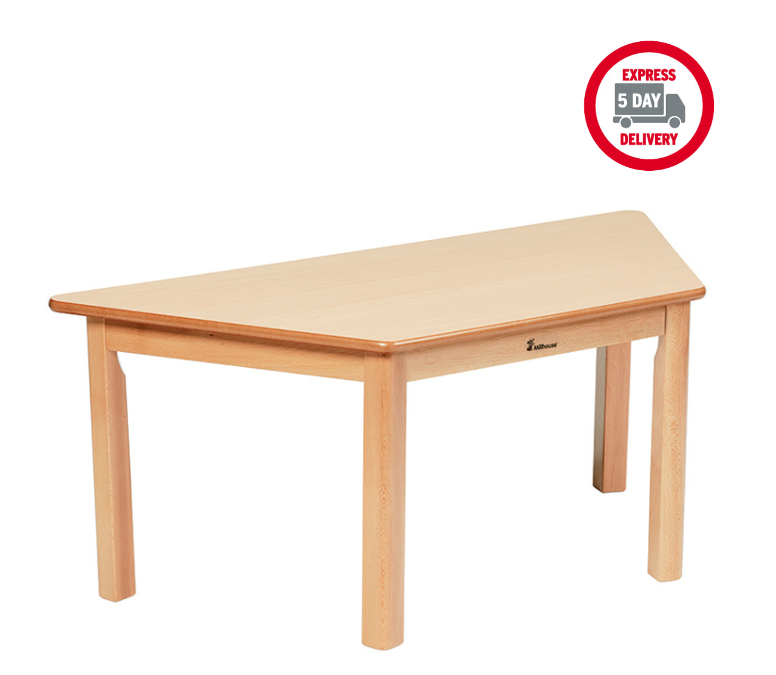 Trapezoid Table (W1120 x D560 x H530mm)