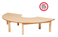 Semi Circle Table (W1630 x D560 H460mm)