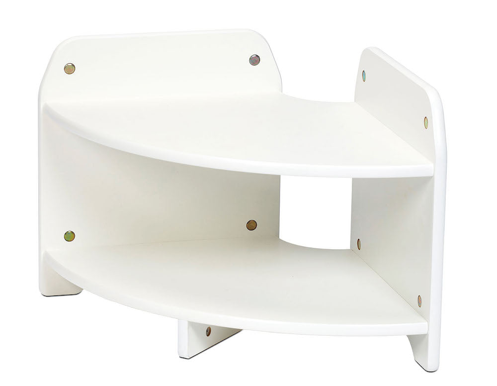LOW LEVEL 90° CORNER UNIT (WHITE)