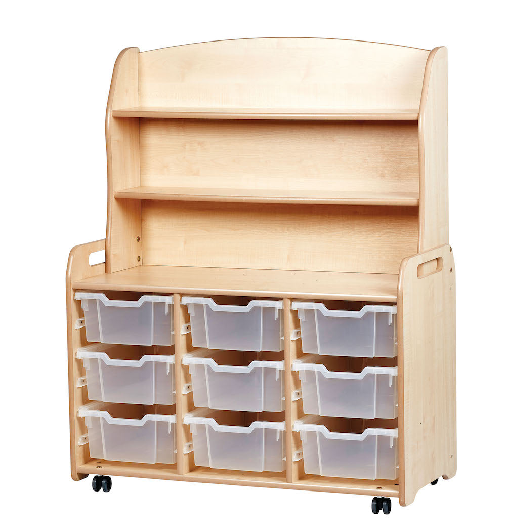 TRIPLE COLUMN WITH WELSH DRESSER ADD-ON AND 9 DEEP TRAYS