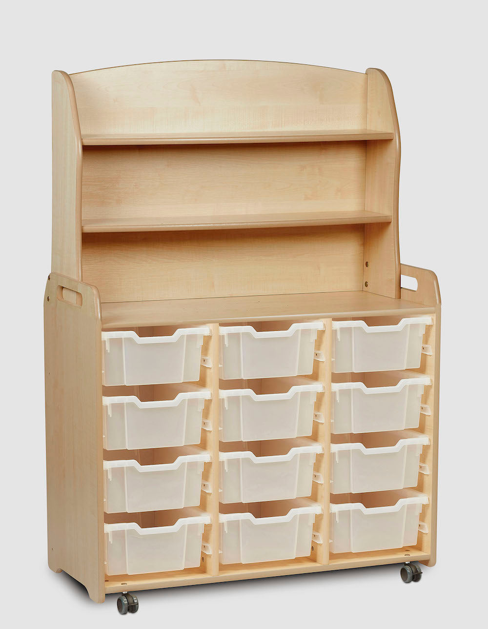 TRIPLE COLUMN WITH WELSH DRESSER ADD-ON WITH 12 DEEP TRAYS