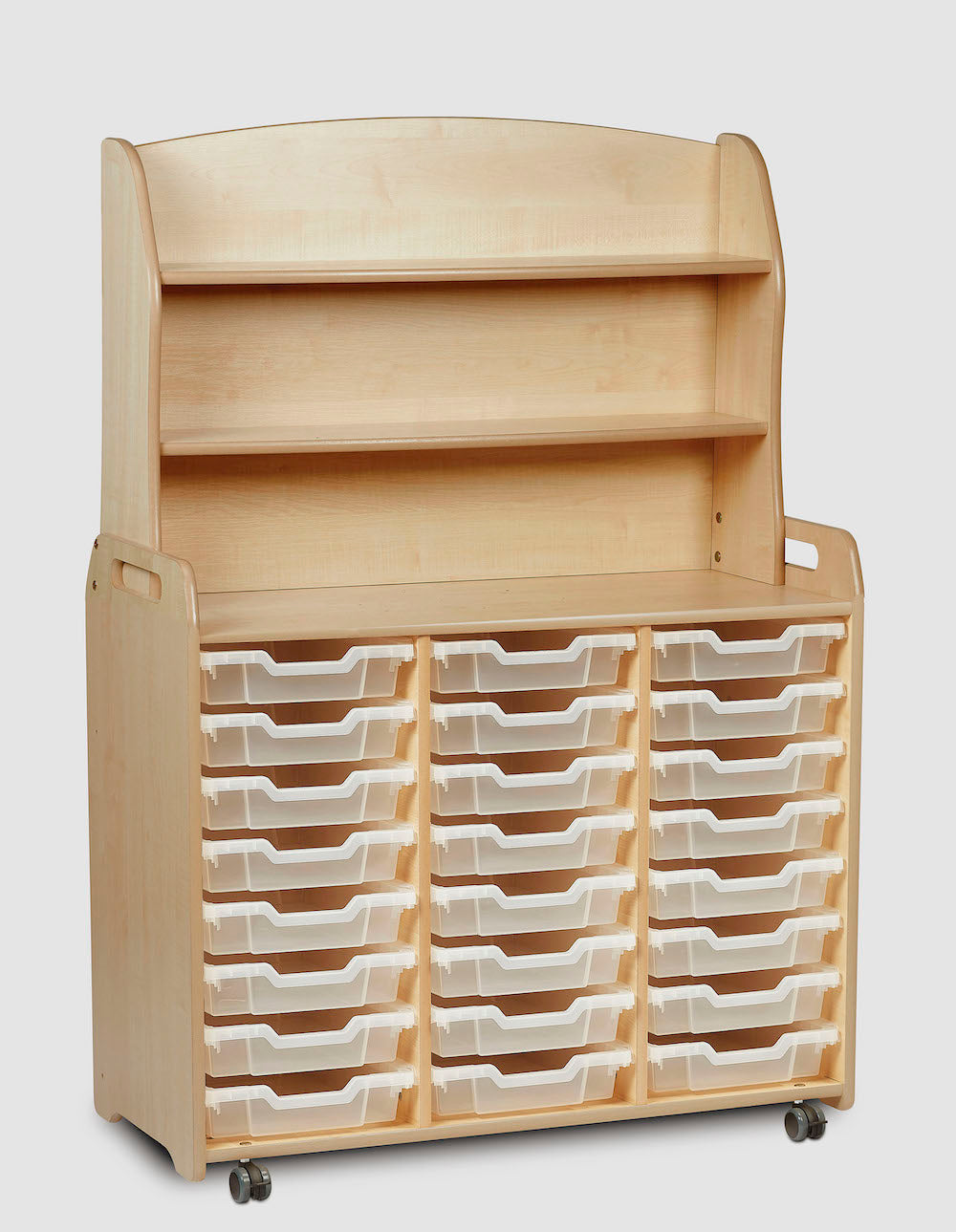 Triple Column with Welsh Dresser Add-on with 24 Shallow Trays