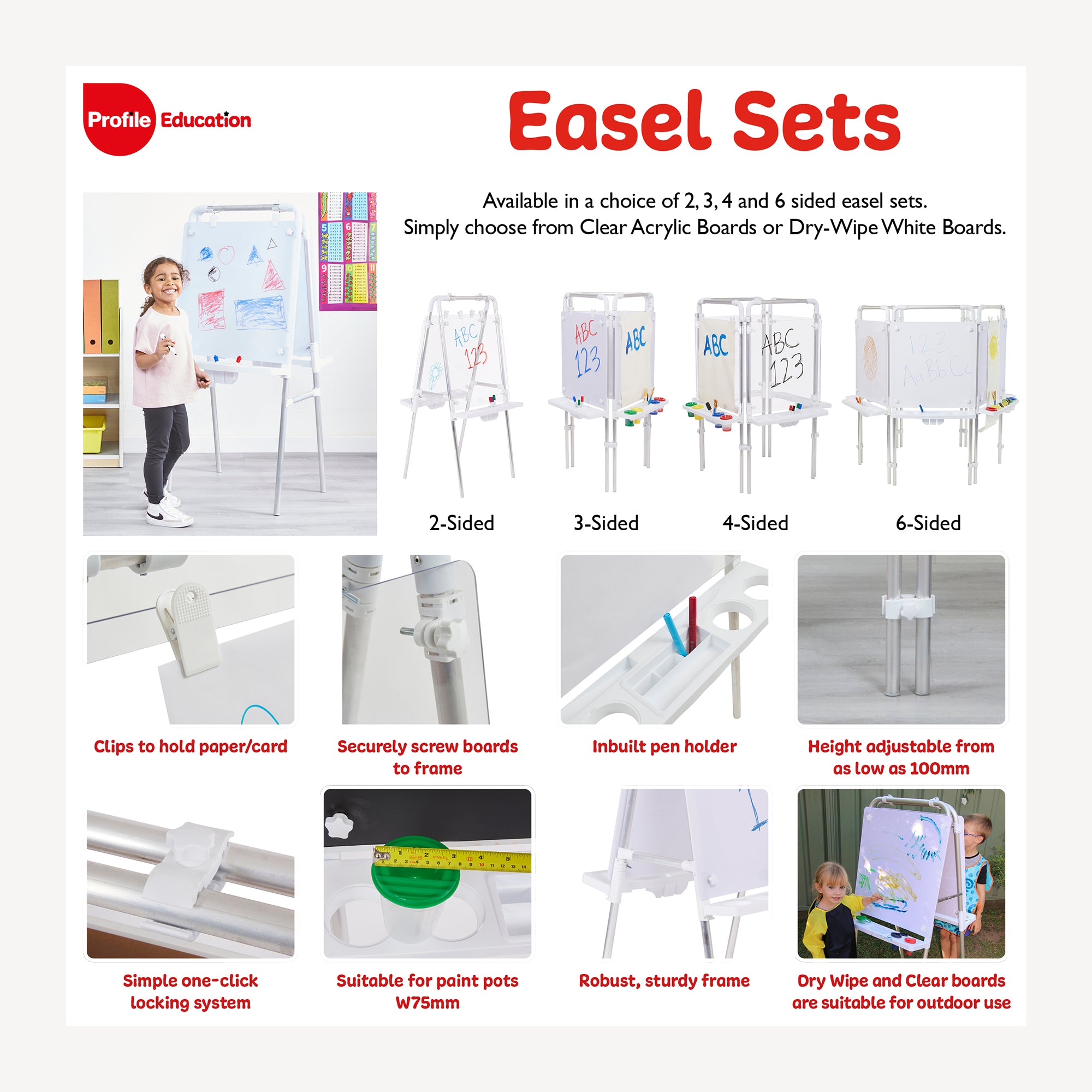 CLEAR PERSPEX BOARD