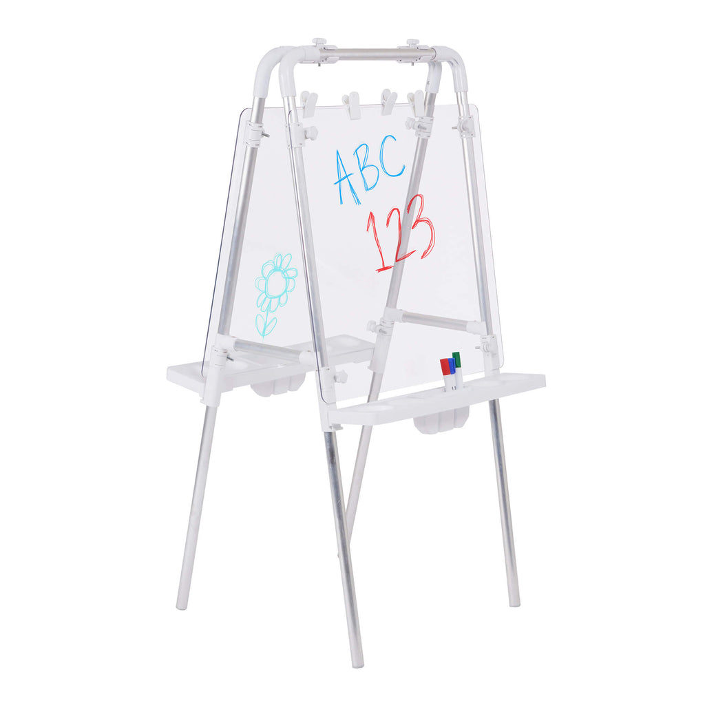 2 SIDED EASEL SET (2 CLEAR BOARDS)