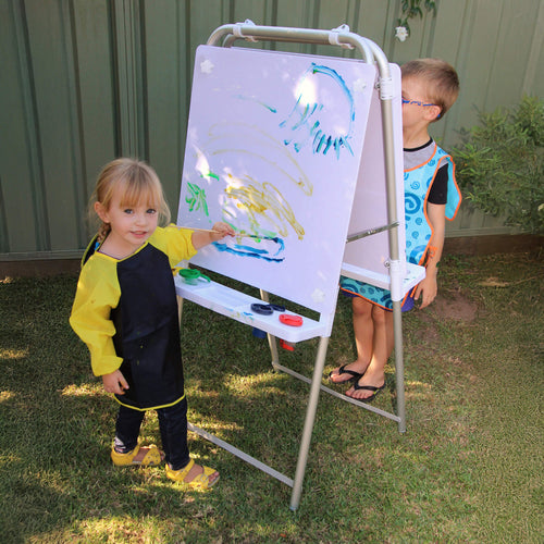 2 SIDED EASEL SET (2 DRY WIPE BOARDS)
