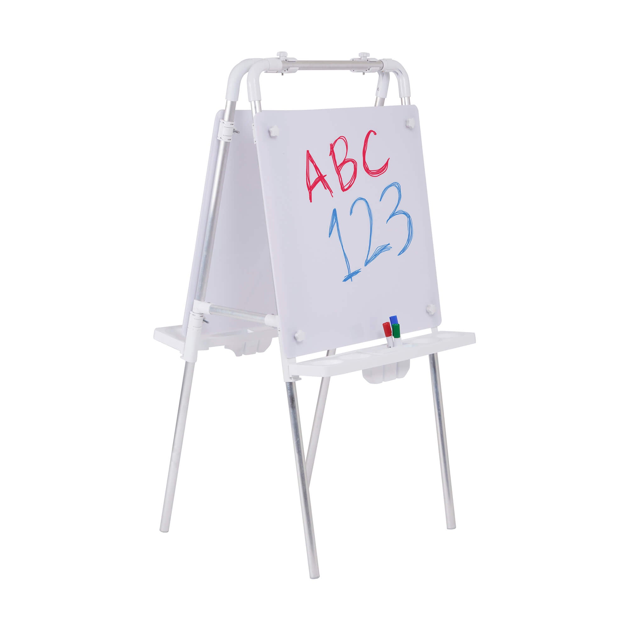 2 SIDED EASEL SET (2 DRY WIPE BOARDS)