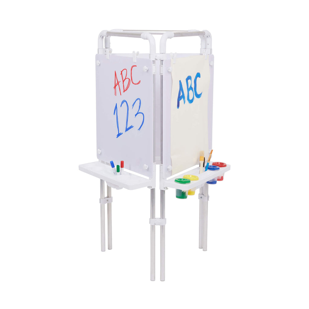 3 SIDED EASEL SET (3 DRY WIPE BOARDS)