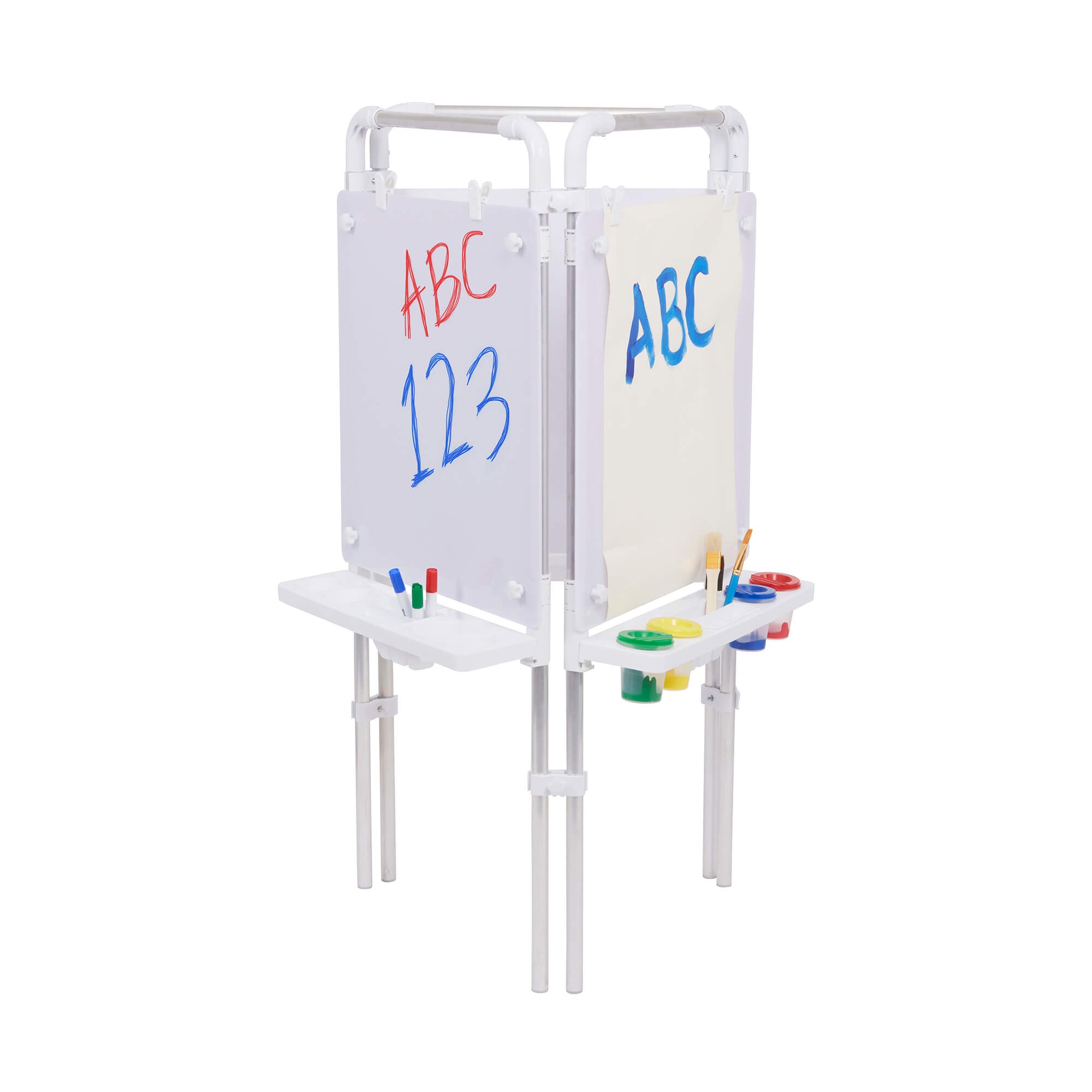 3 SIDED EASEL SET (3 DRY WIPE BOARDS)