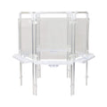 6 SIDED EASEL SET (6 CLEAR BOARDS)