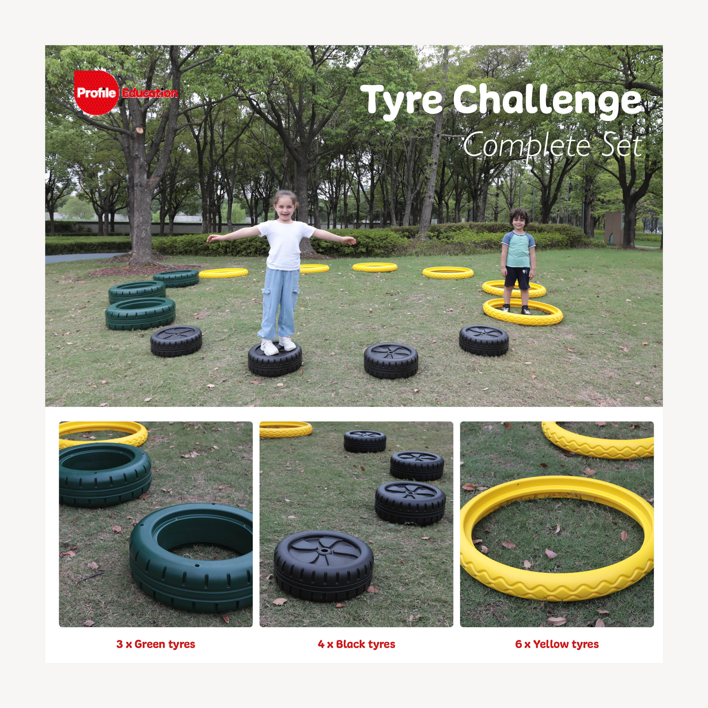 Tyre Challenge Complete Set