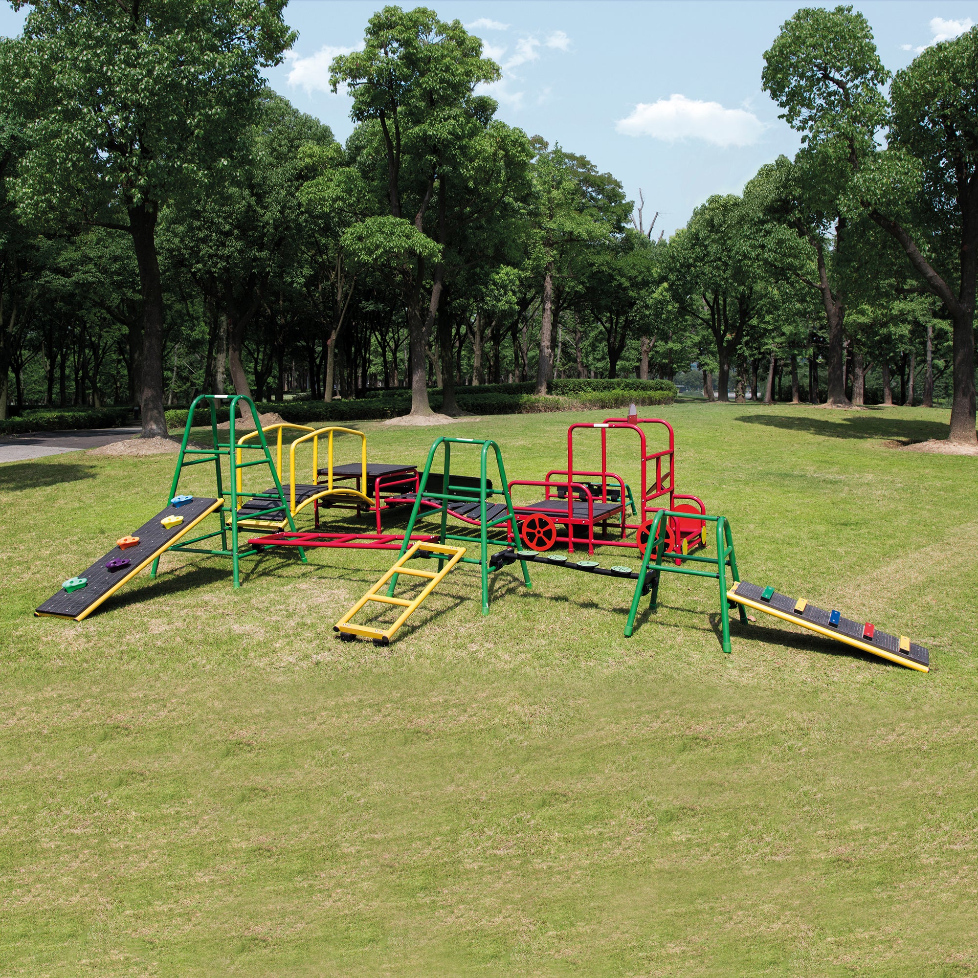 OUTDOOR GYM - COMPLETE SET
