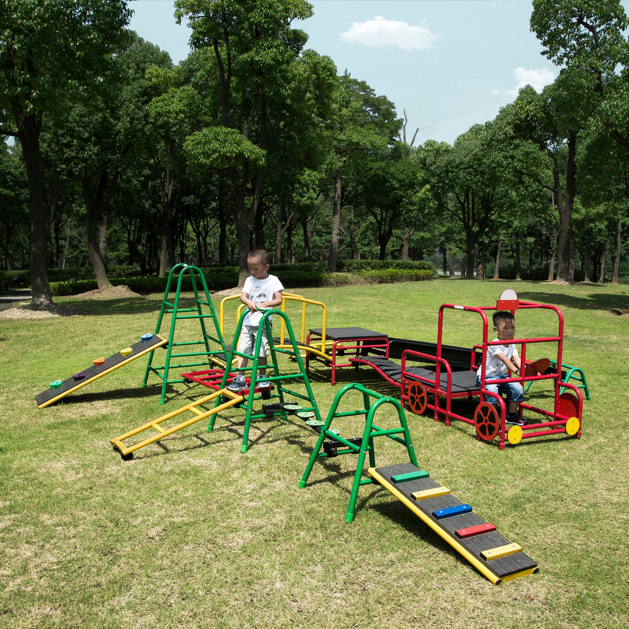 OUTDOOR GYM - COMPLETE SET