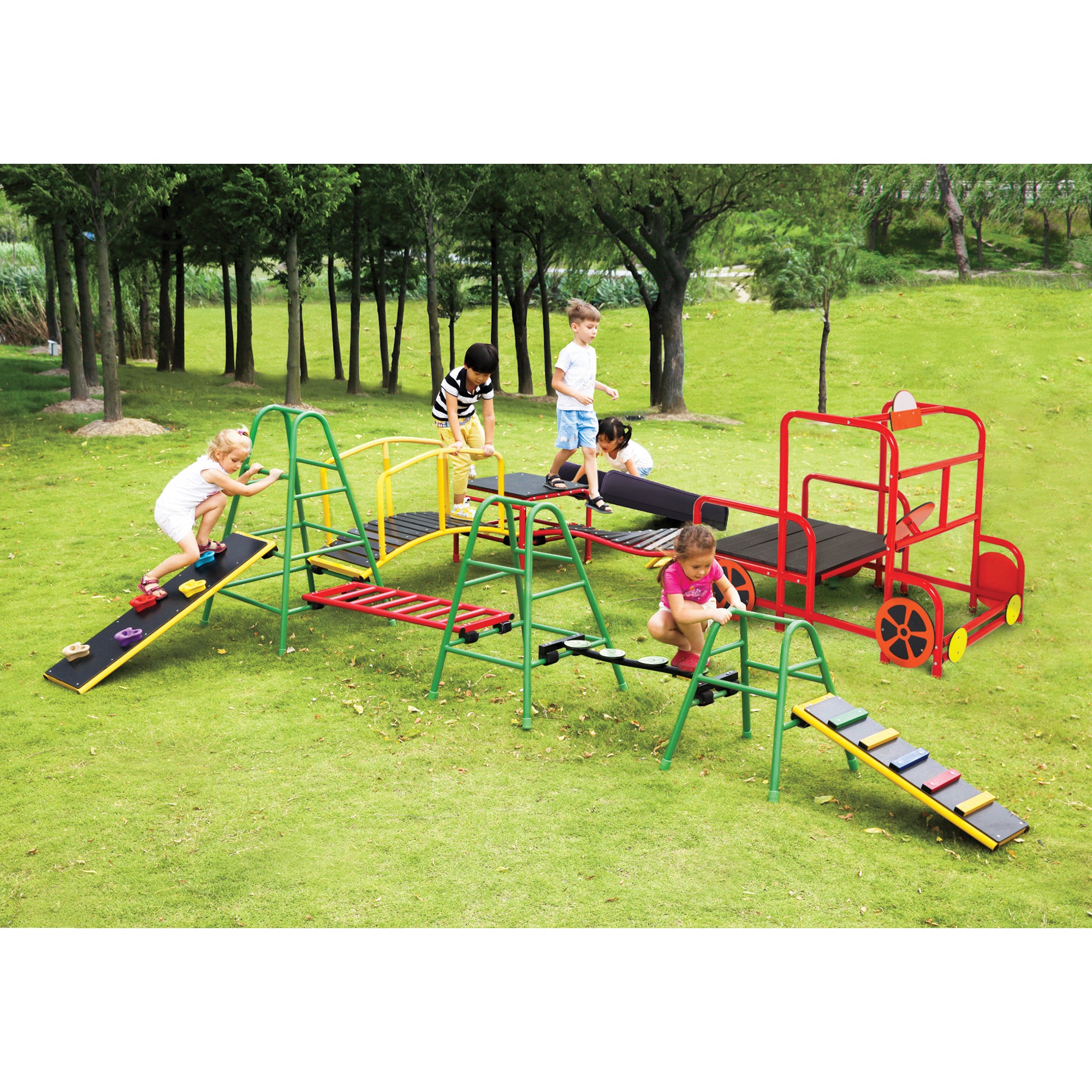 OUTDOOR GYM - COMPLETE SET