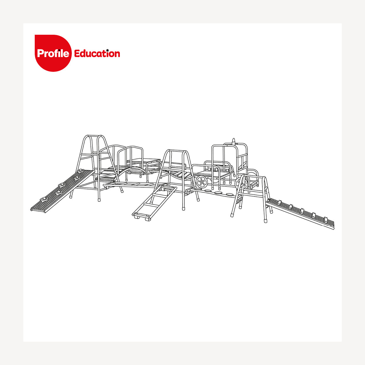 OUTDOOR GYM - COMPLETE SET