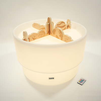 DISCOVERY GLOW TABLE + SPACE DISCOVERY DIVIDERS SET