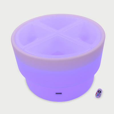 DISCOVERY GLOW WATER TABLE + CLEAR QUADRANT TRAYS