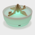 DISCOVERY GLOW LOW TABLE + JURASSIC DISCOVERY DIVIDERS SET