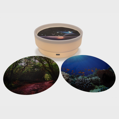 DISCOVERY GLOW LOW TABLE + 3 DISCOVERY PLAY MATS